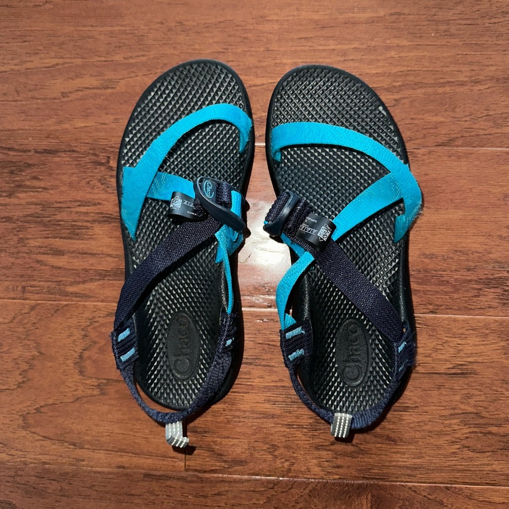 Chaco teal sandals